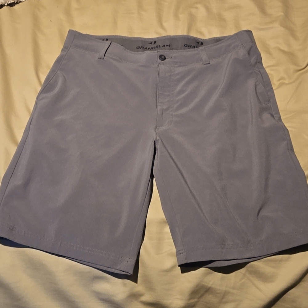 Gray Golf Shorts